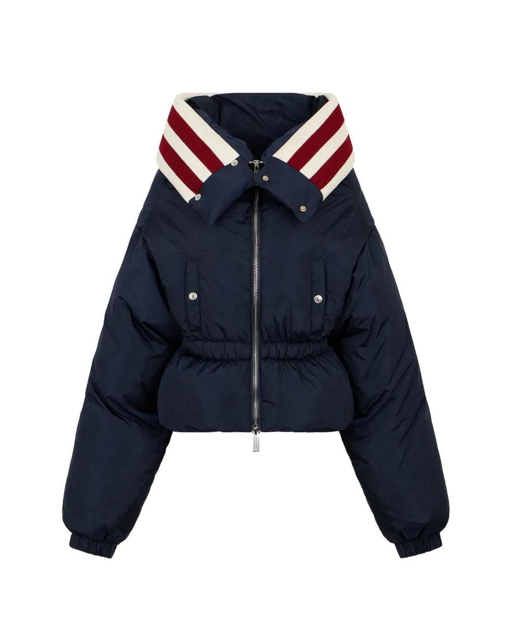 DSquared² Blue Doudoune À Col Tombant
