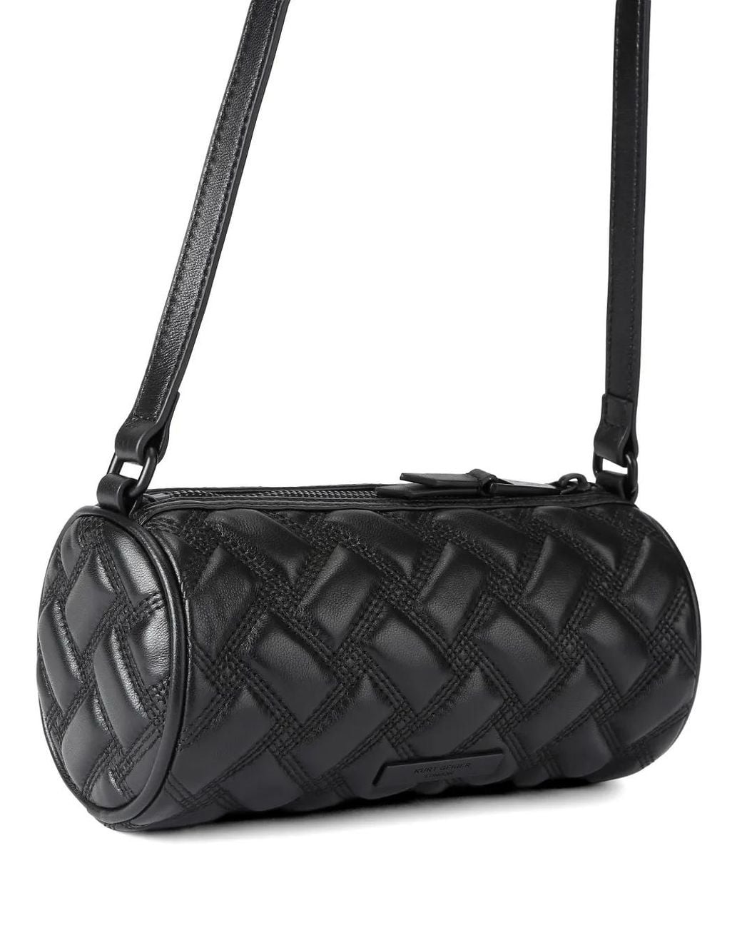 Kurt Geiger Black Small Kensington Quilted Leather Tote Bag