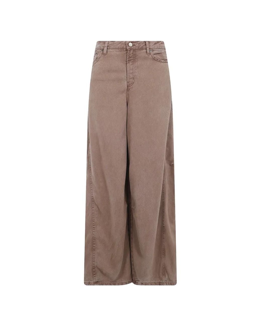 Lois Brown Aerea Wide-Leg Jeans