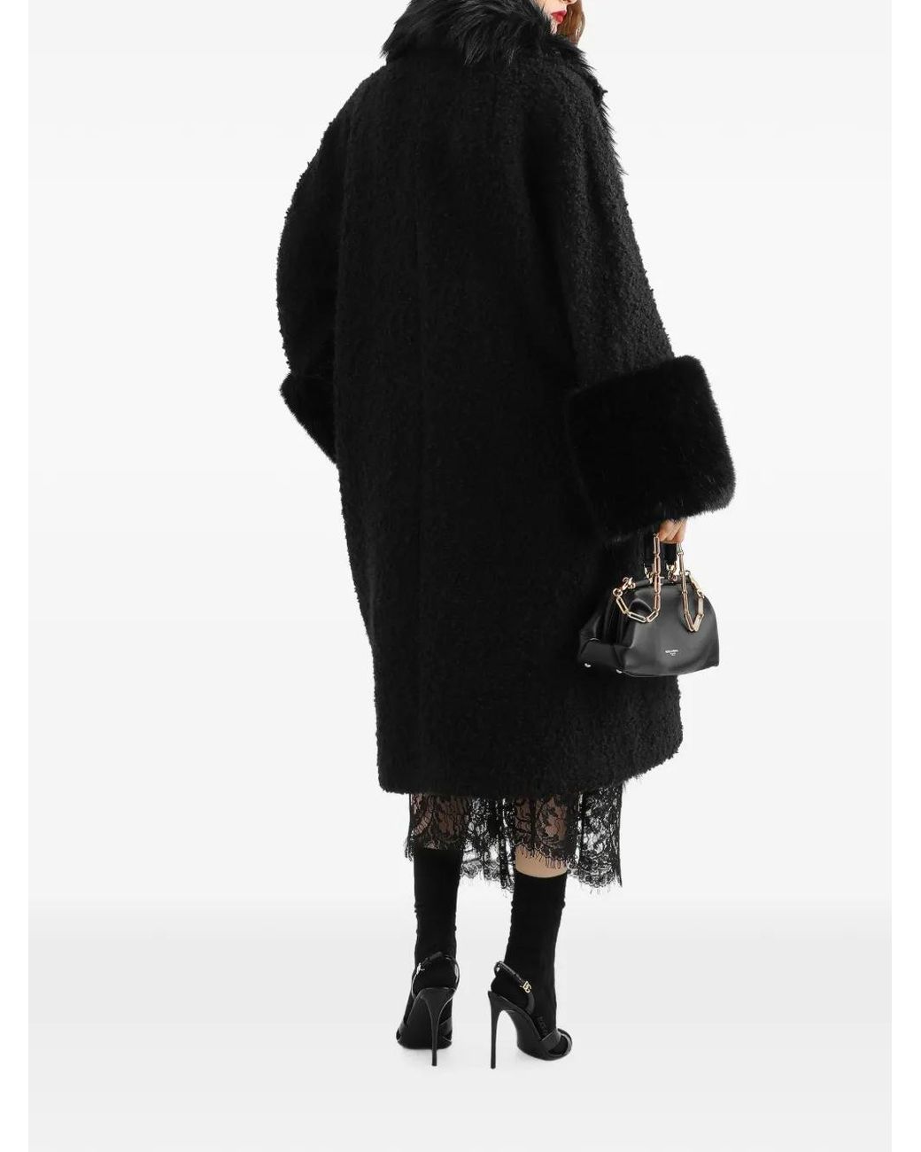 Dolce & Gabbana Black Lace Dress