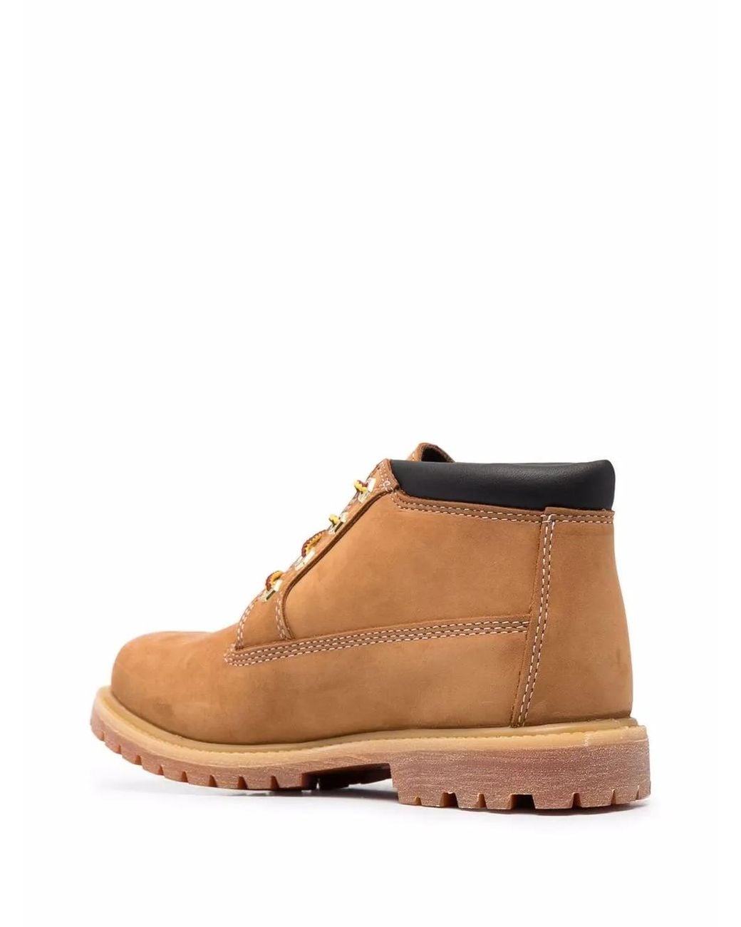 Timberland Brown Boots Orange