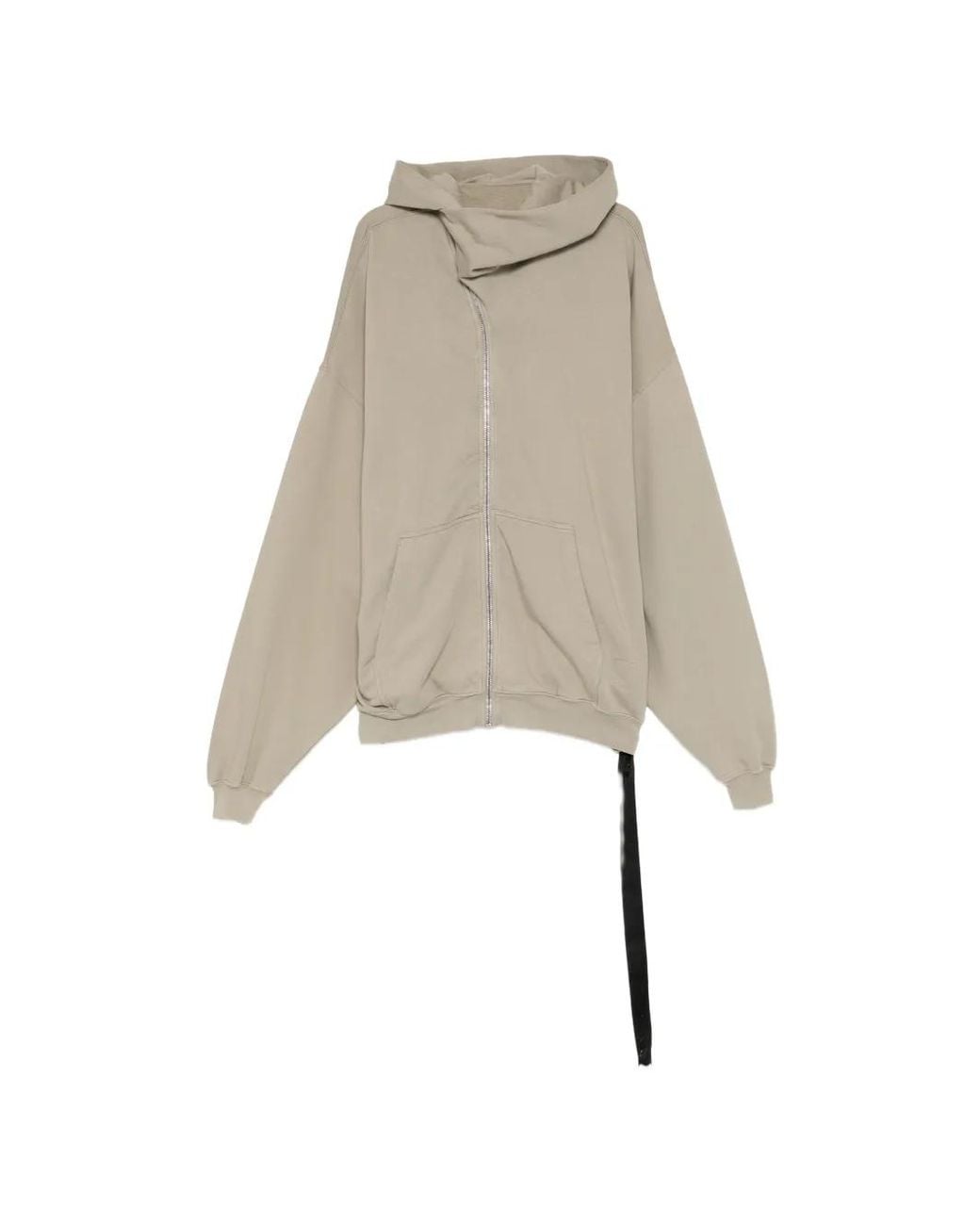 Rick Owens Natural Mountain Hun Hoodie for men