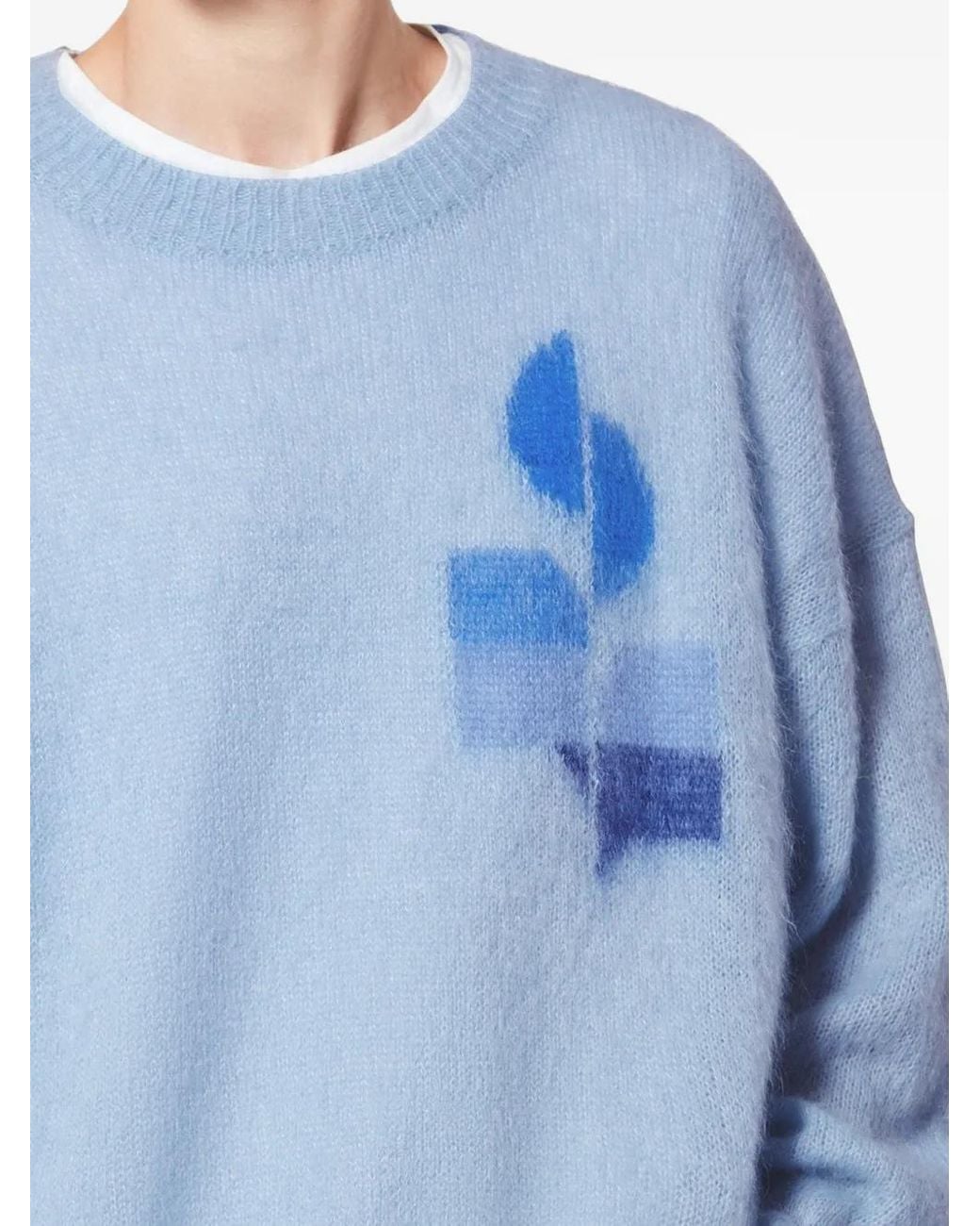 Pull Drany À Imprimé Graphique Isabel Marant pour homme en coloris Blue