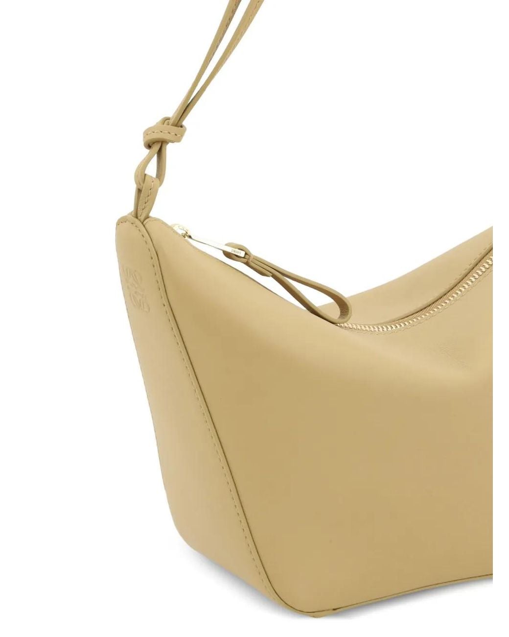 Loewe White Mini Hammock Shoulder Bag