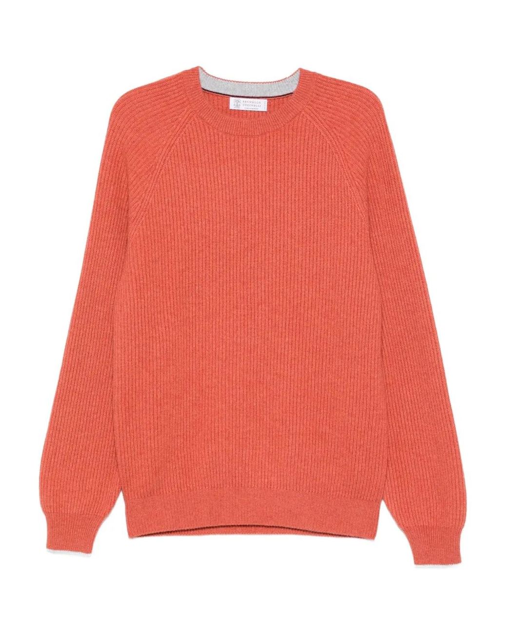 Brunello Cucinelli Pink Pull À Col Rond for men