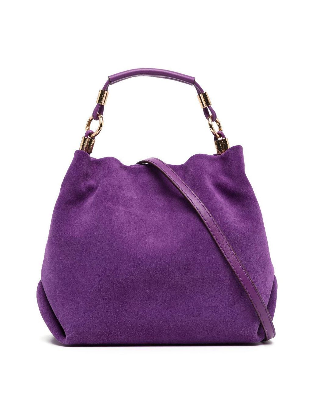 Ulla Johnson Remy Mini Leather Bag in Purple | Lyst
