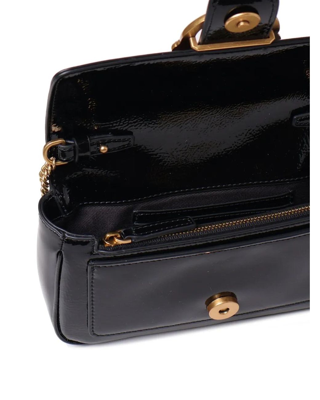 Pinko Black Love One Shoulder Bag