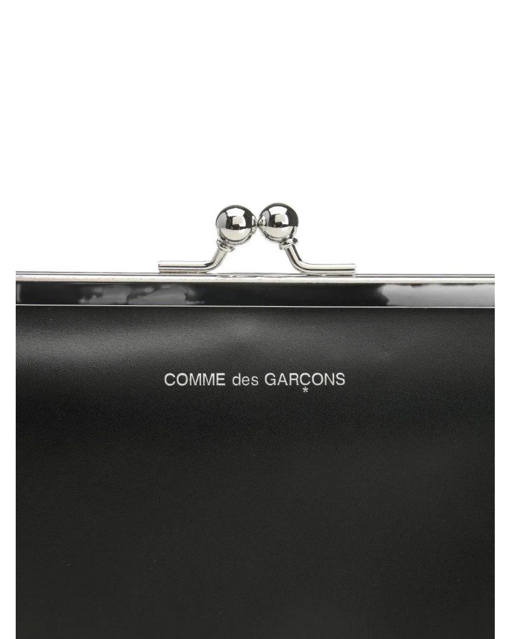 Comme des Garçons Black Kiss-Clasp Purse