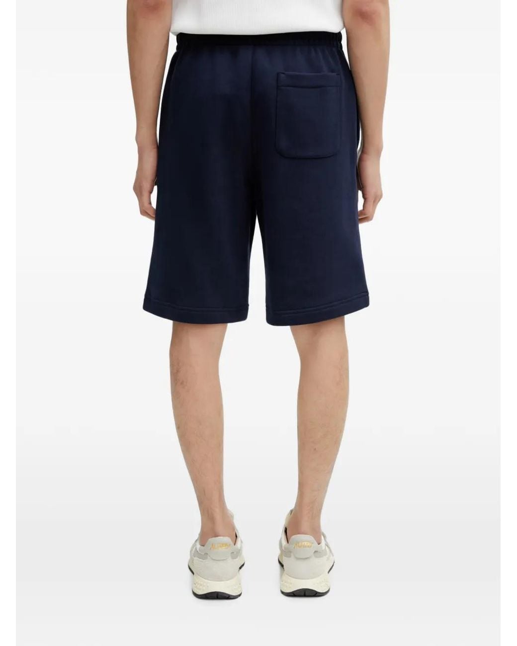 Lacoste Blue Short À Patch Logo for men