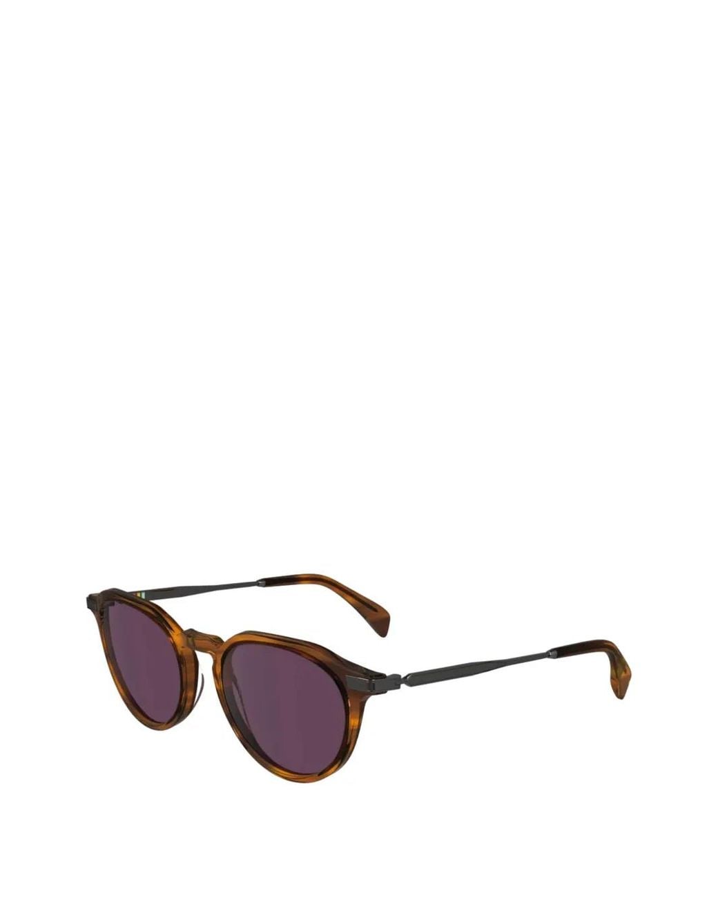 Paul Smith Brown Keats Round-Frame Sunglasses for men