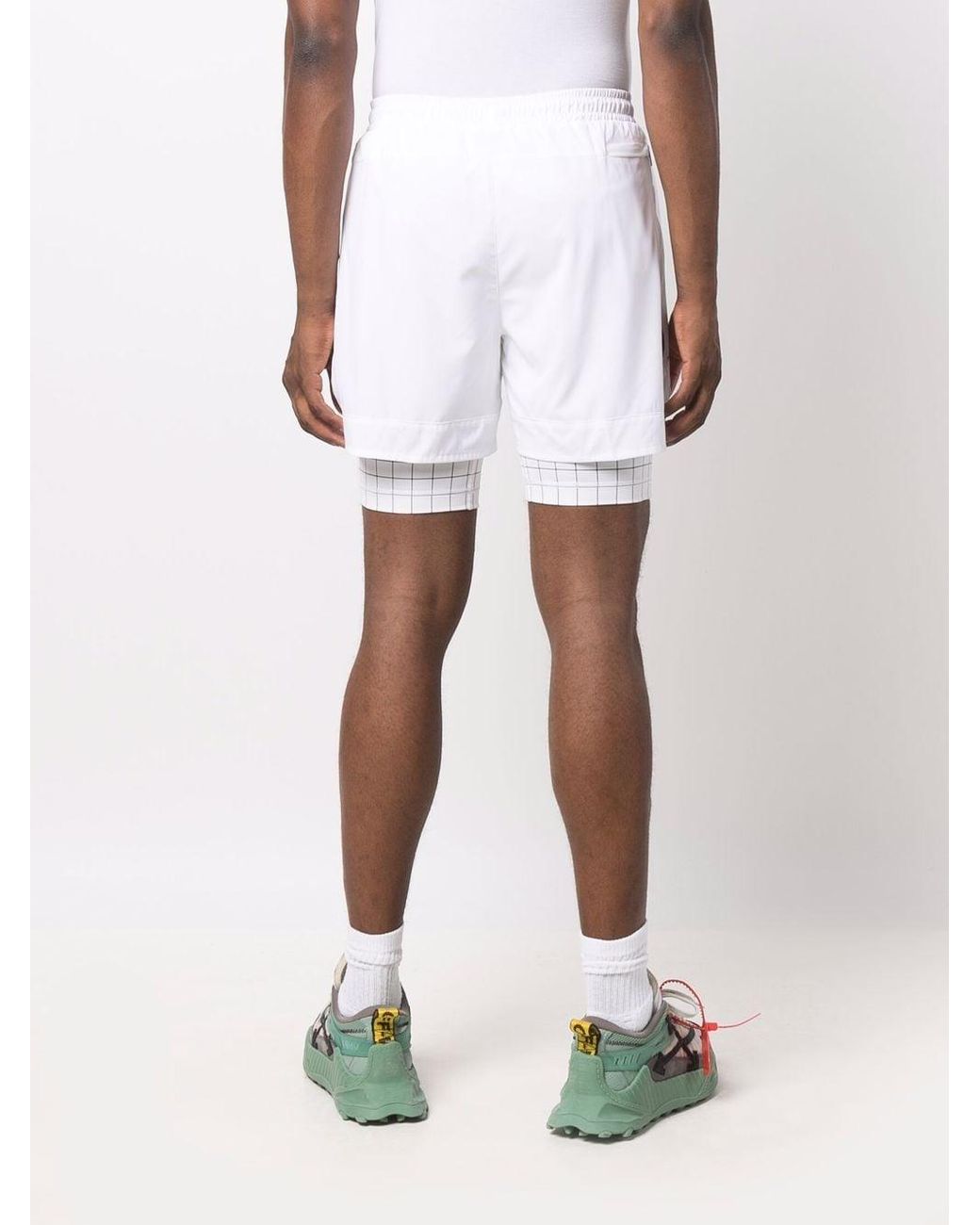 NIKE X OFF-WHITE Grid-print Two-in-one 