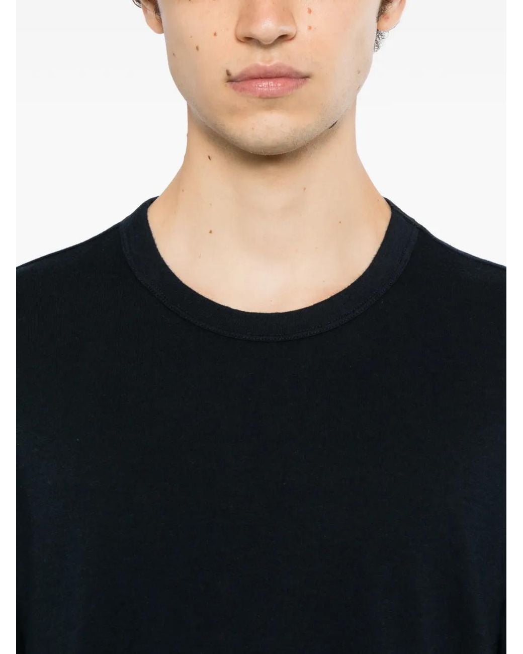 James Perse Black T-Shirt À Manches Courtes for men