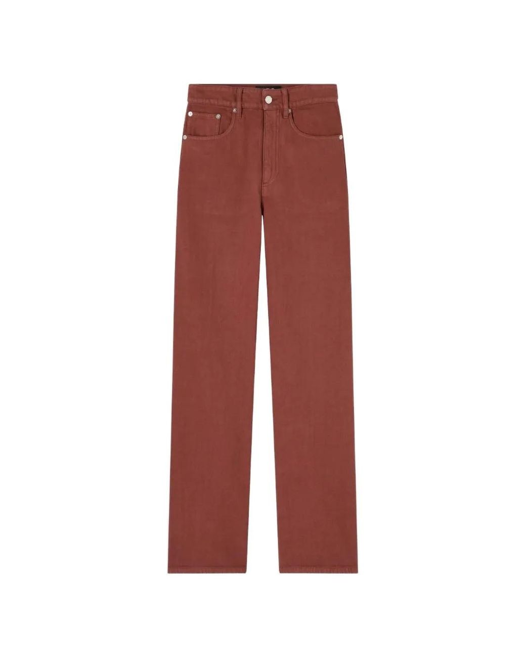 A.P.C. Domino Jeans in het Red