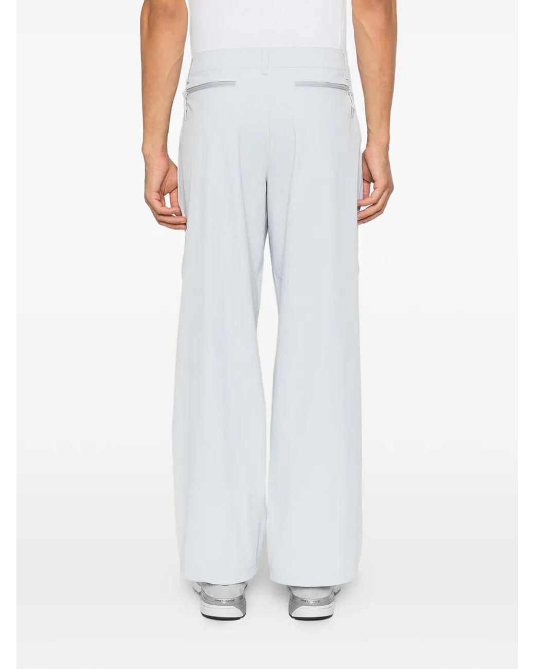 RC Outdoor Supply White Reyes Straight-Leg Trousers for men