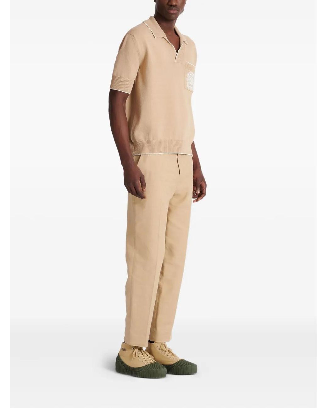 Balmain Natural T-Shirts And Polos for men