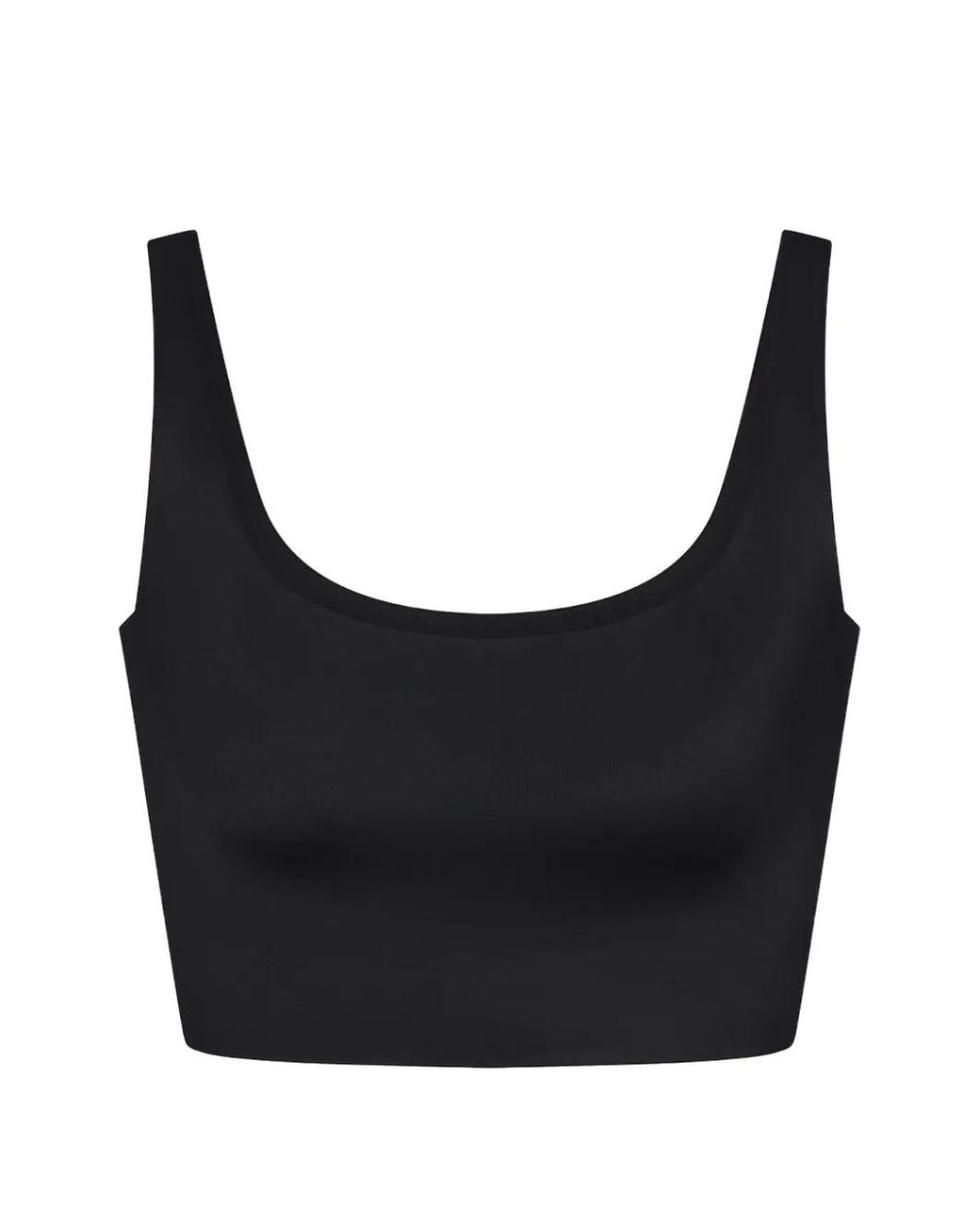 Skims Black X Nike Shine Sports Top