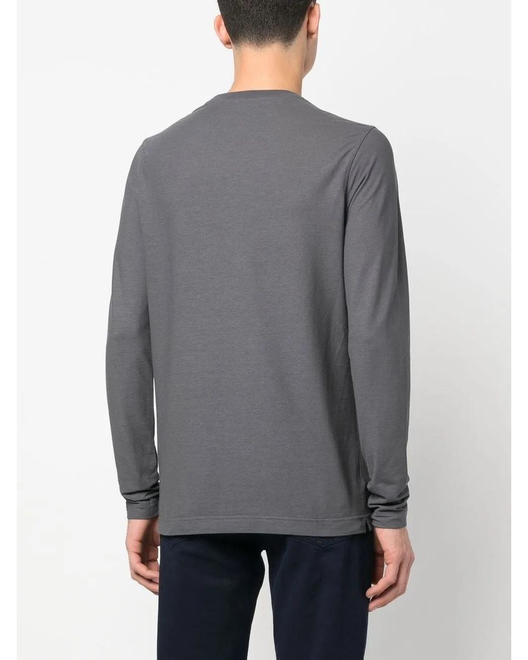 Zanone Ice T-Shirt in Gray für Herren