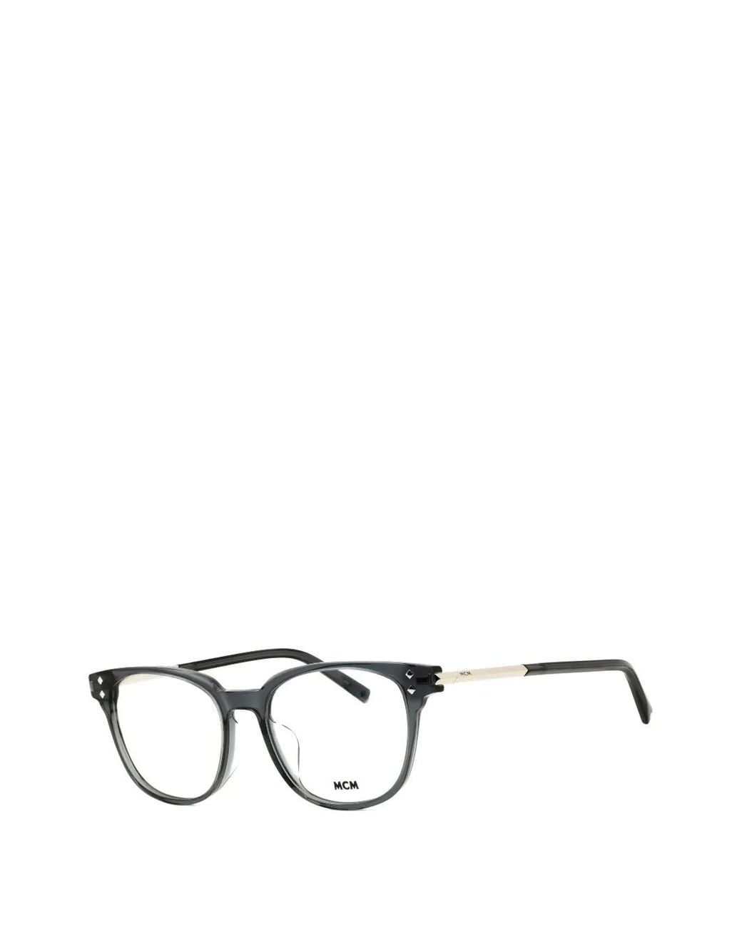 MCM Gray Round-Frame Glasses for men