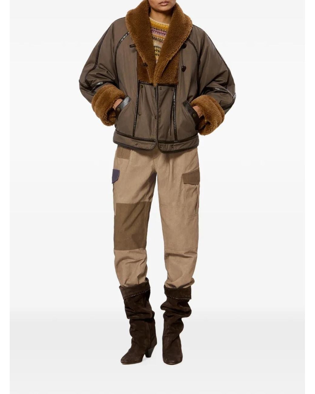 Isabel Marant Natural Renzae Trousers