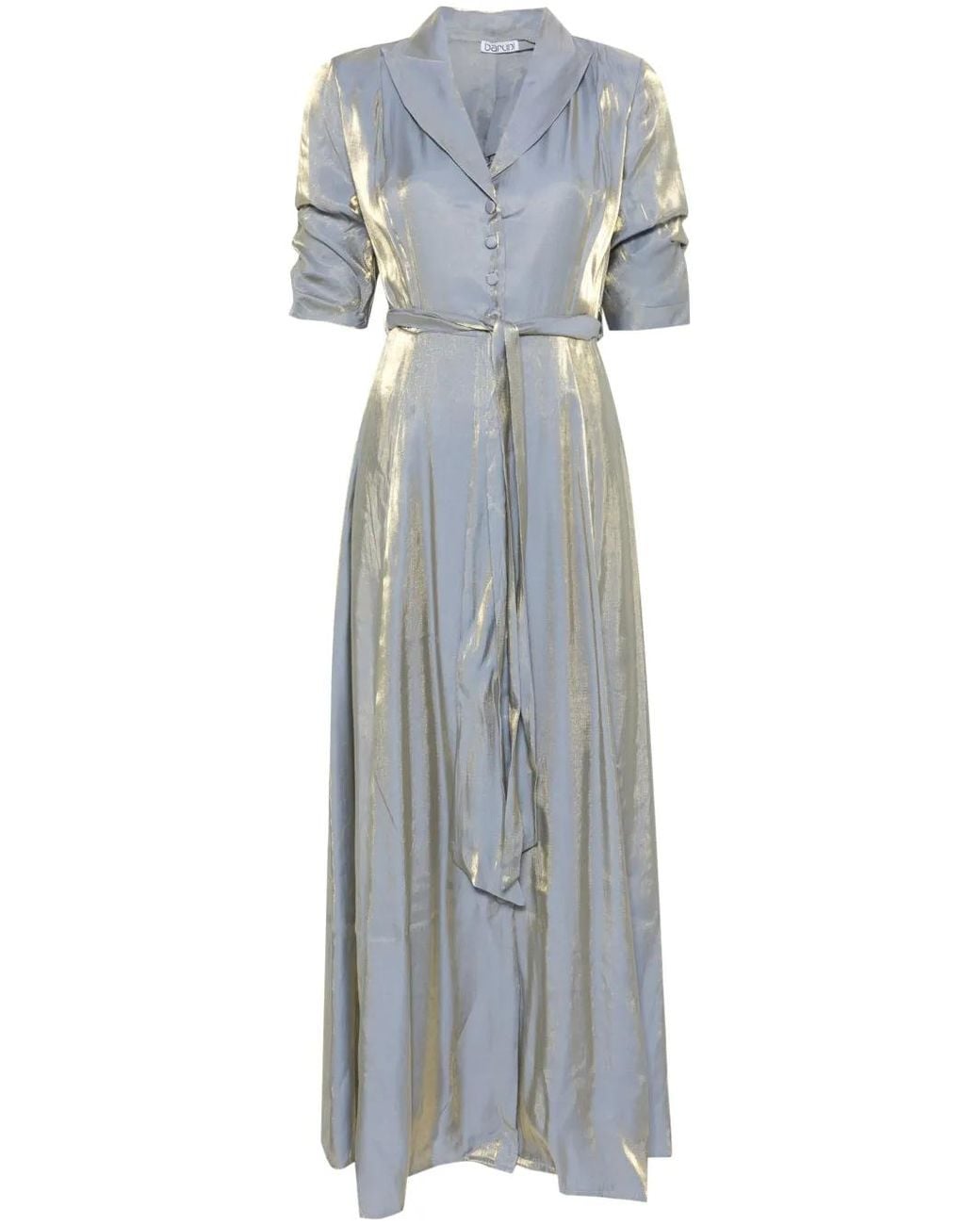 Baruni Amara Maxi-Jurk in het Gray