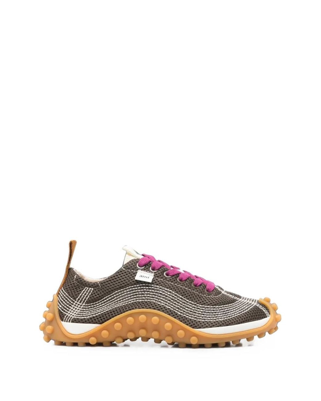 AMI Pink Sneakers