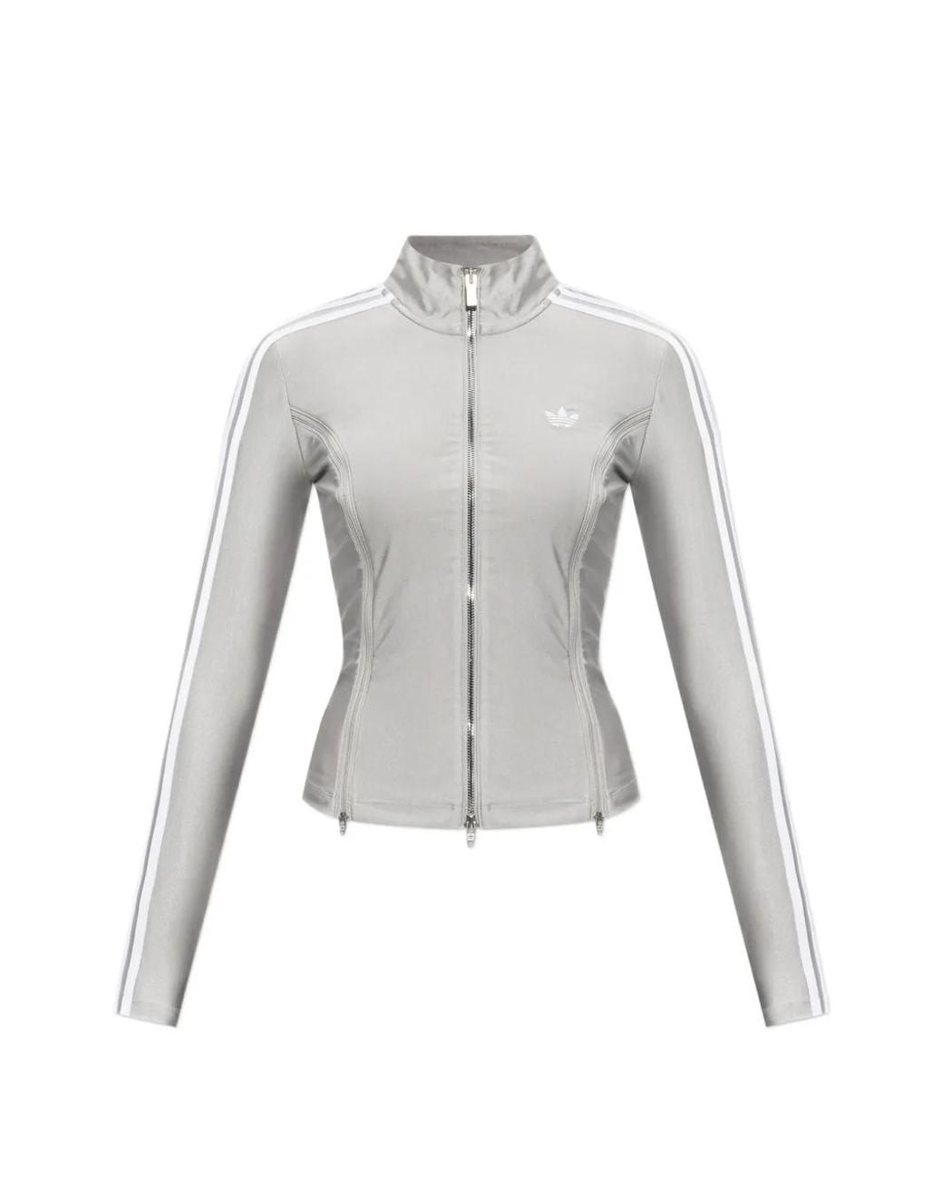Adidas Gray Mia Marquez Long Sleeve Zipped Jacket