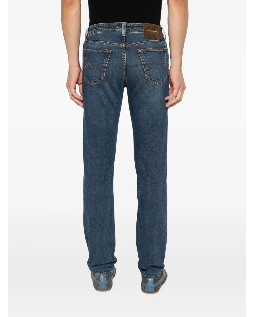 Jacob Cohen Blue Bard Slim-Fit Jeans for men