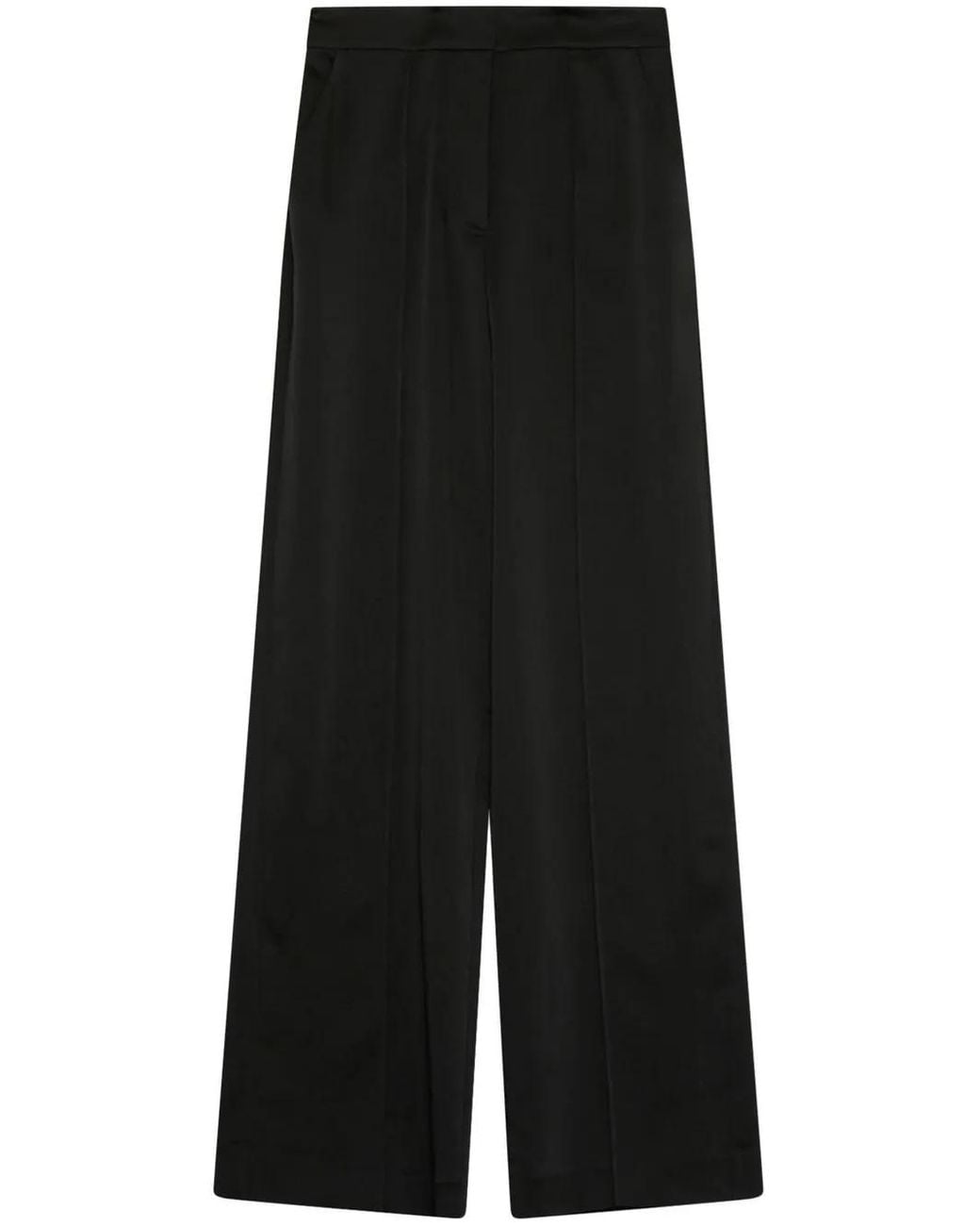 Jonathan Simkhai Black Kyra Wide-Leg Trousers