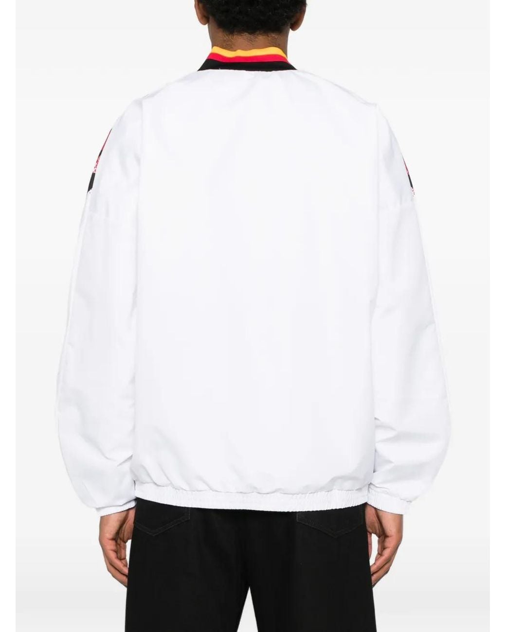 Adidas White Sport Jacket for men