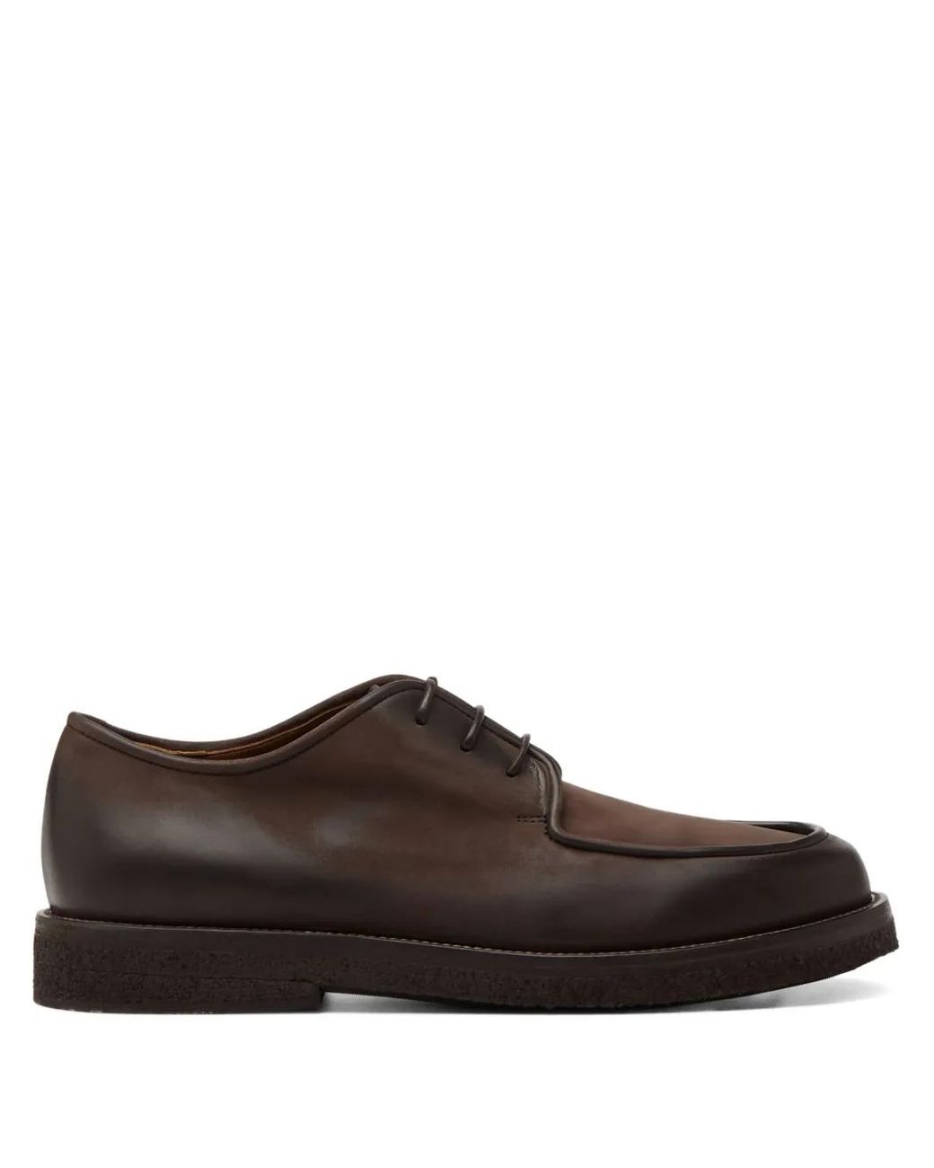 Marsèll Brown Leather Oxford Shoes for men