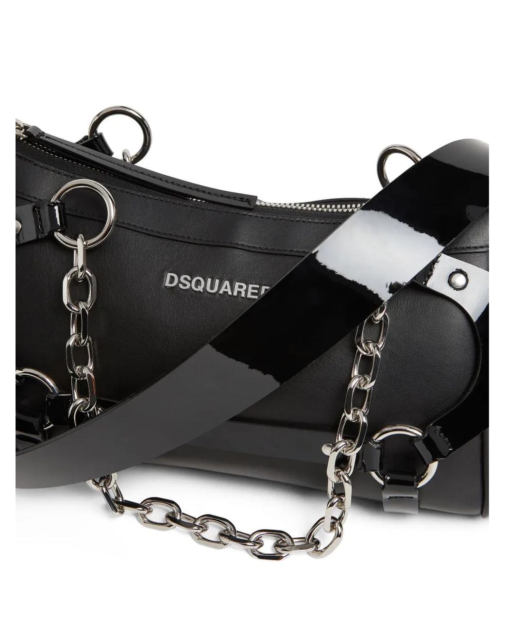DSquared² Black Caged Tote Bag for men