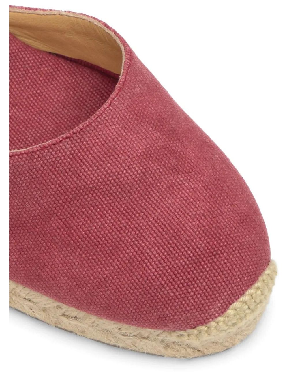 Castaner Pink Carina Wedge Espadrilles
