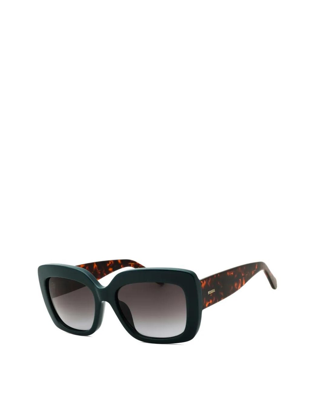 Fossil Black Square-Frame Sunglasses