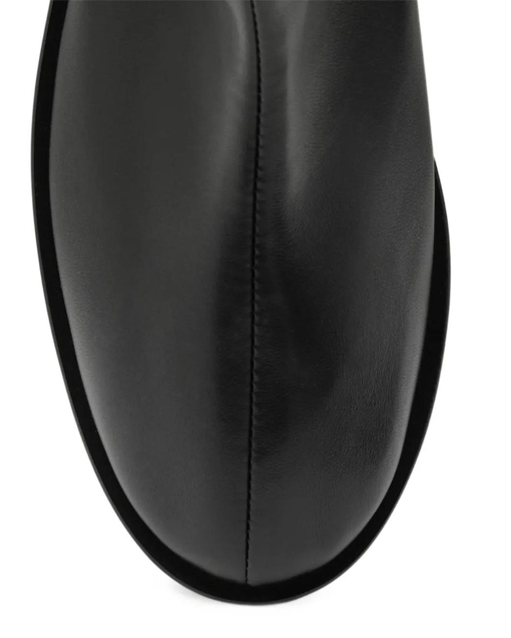 Dear Frances Black Joss Rear-Zip Boots