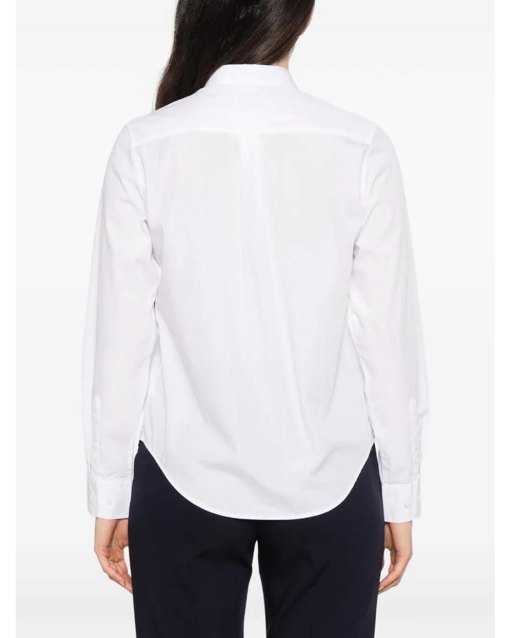 Gant White Classic Poplin Shirt