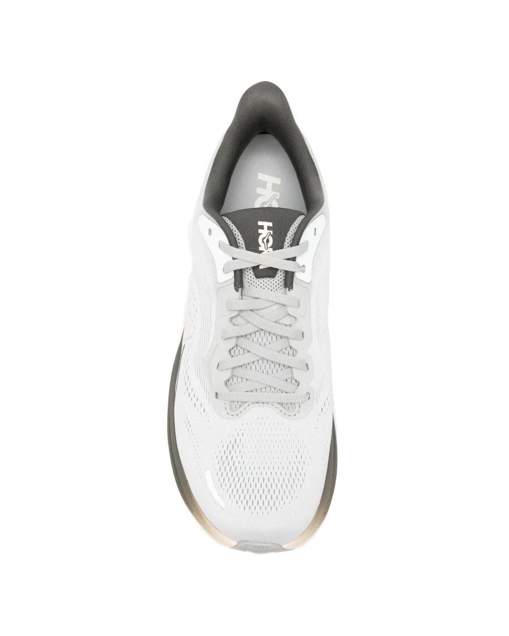Hoka One One White Clifton 11 Sneakers