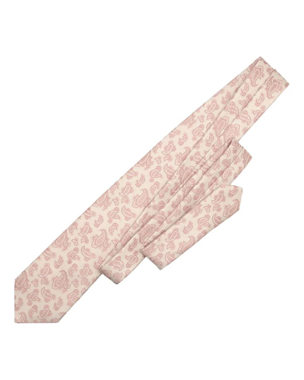 Elizabetta Pink Cravate Colombo À Motif Cachemire En Jacquard for men