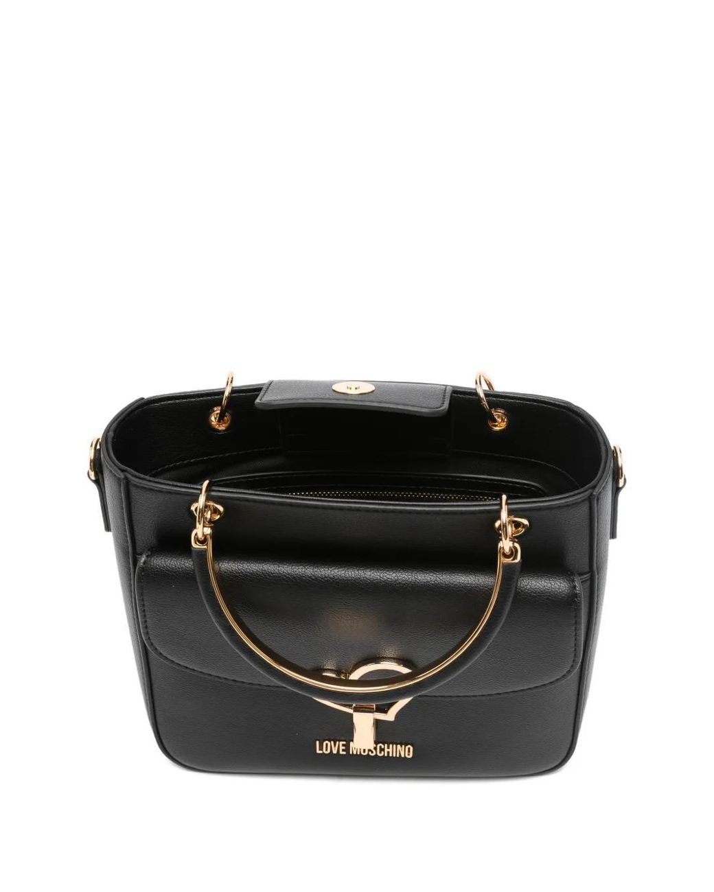 Love Moschino ハート ミニバッグ Black