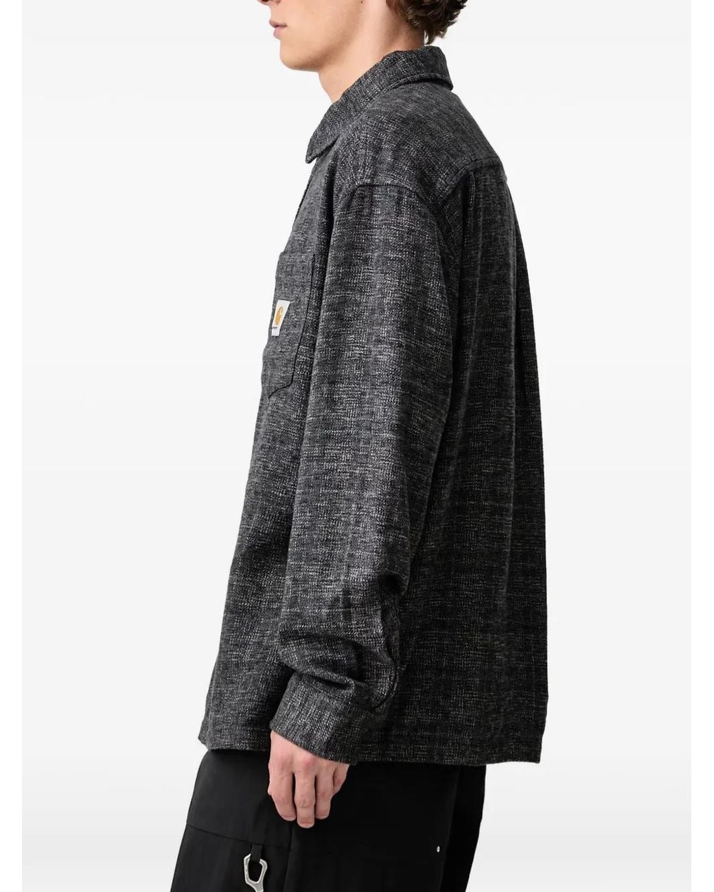 Carhartt Black Bagley Check Shirt for men