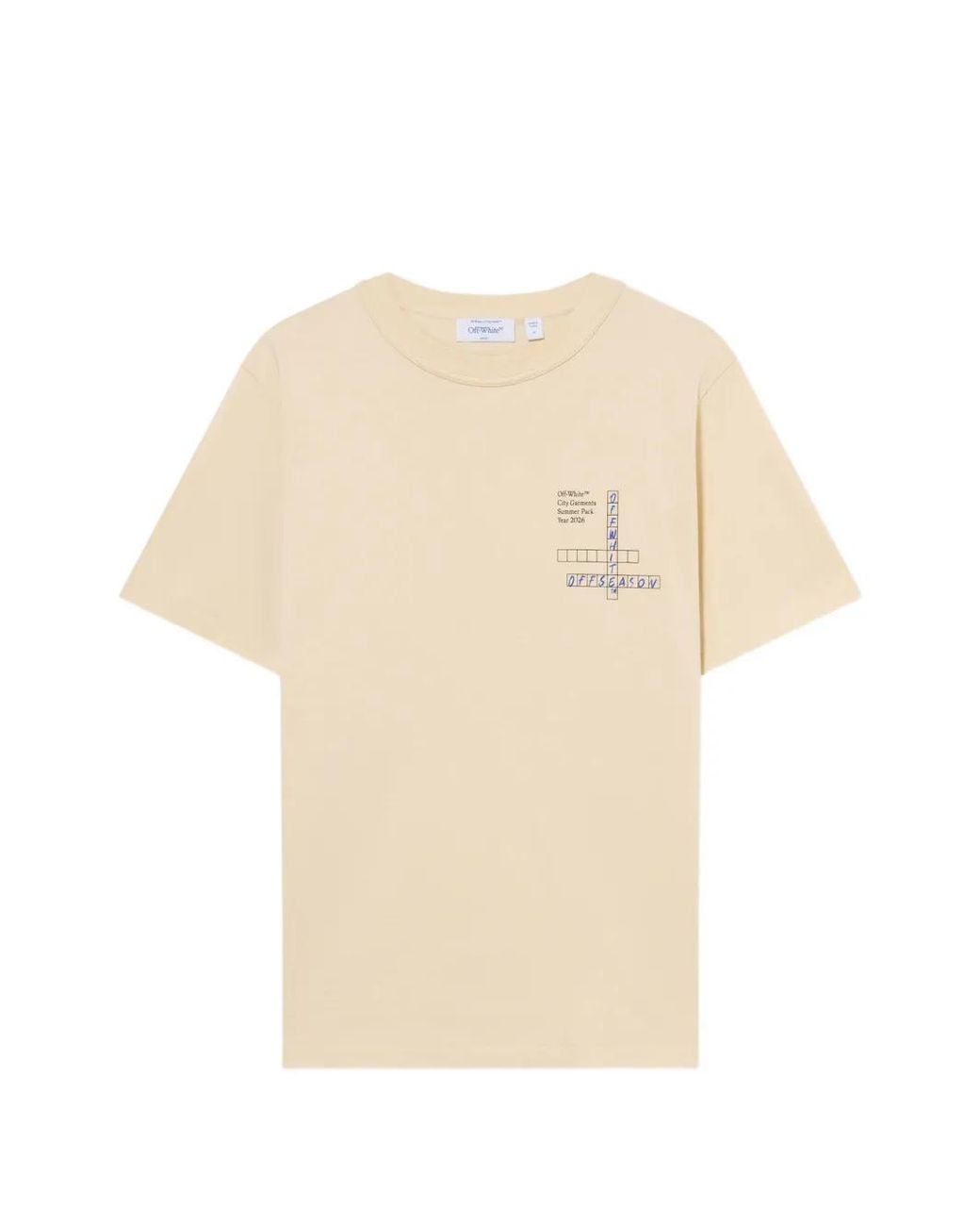 Off-White c/o Virgil Abloh White Connect Dots Regular T-Shirt for men