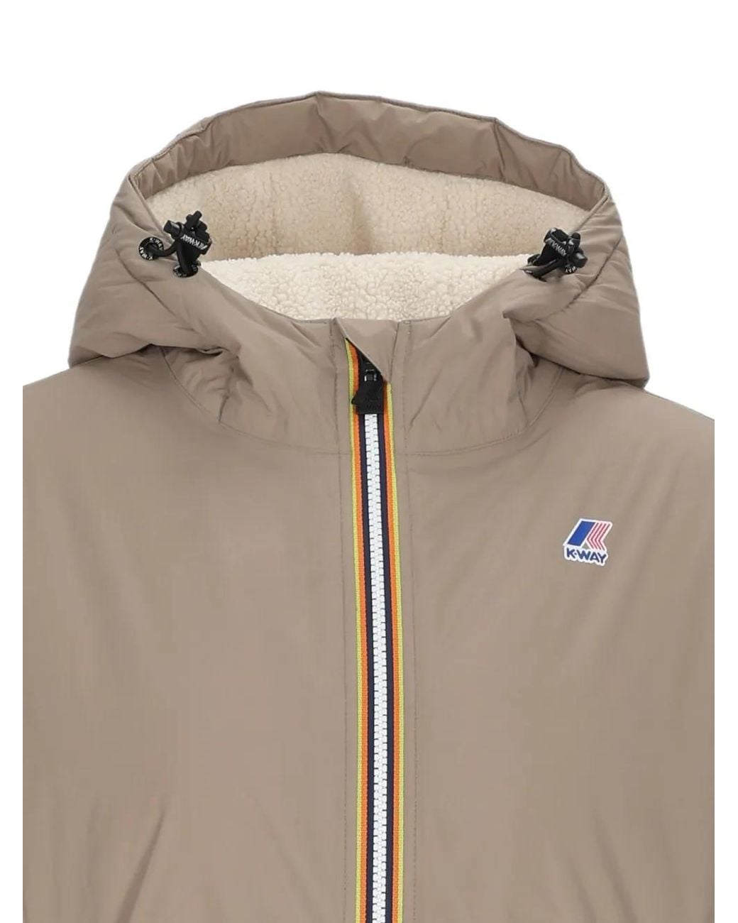 K-Way Natural Eiffel East Orsetto Parka Coat