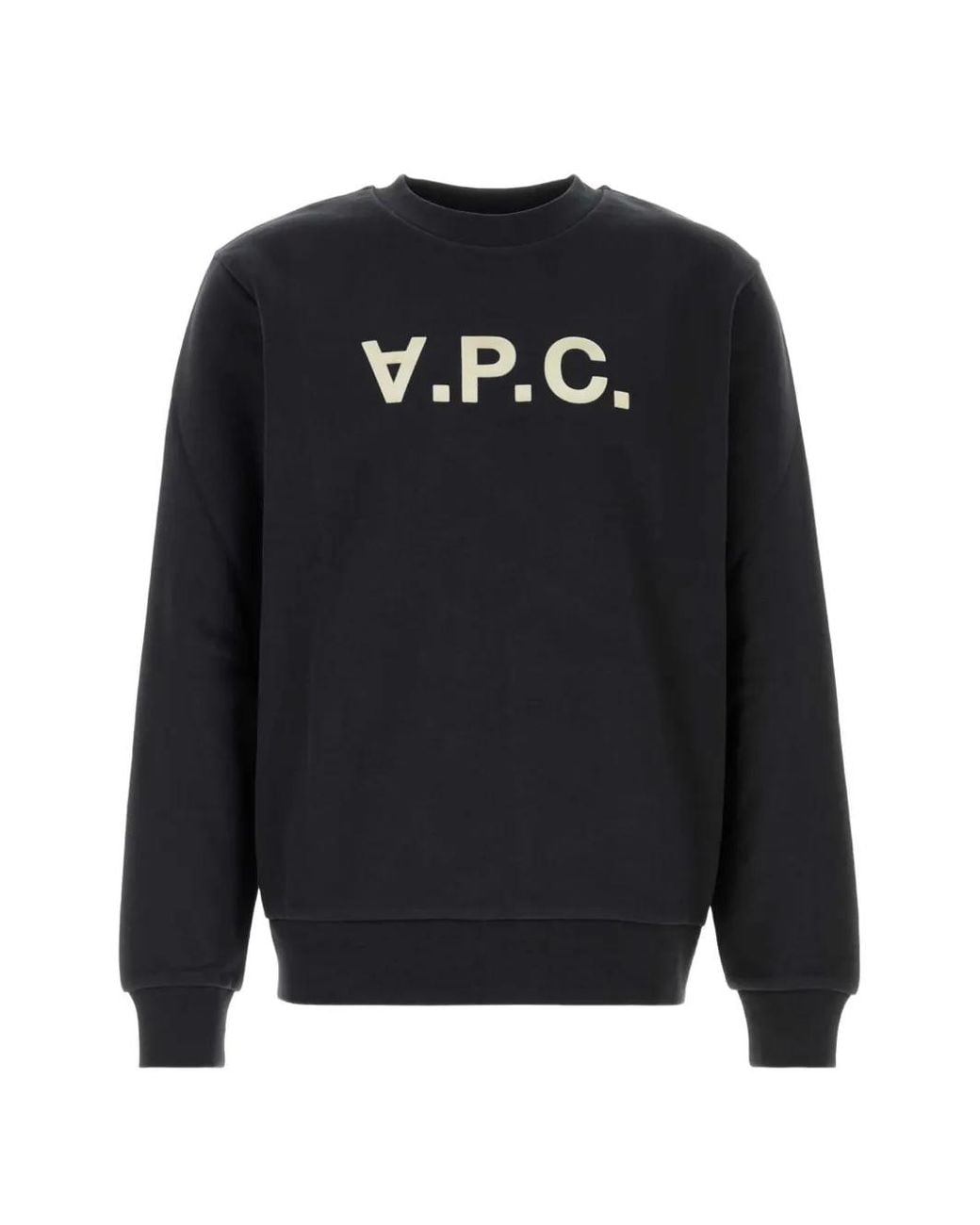 A.P.C. Black Standard Grand Vpc Sweatshirt