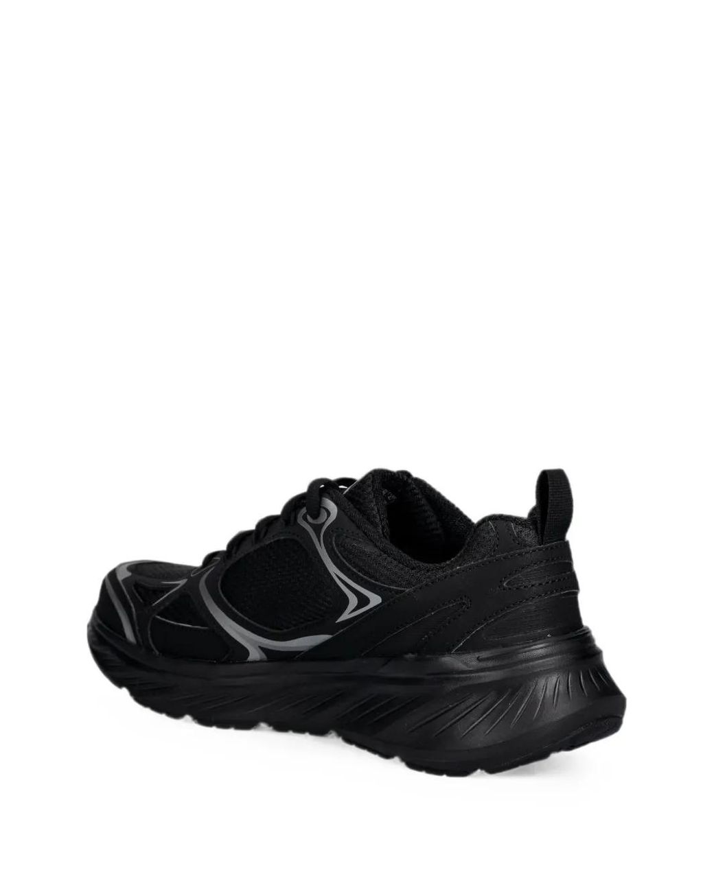 Skechers Black Edgeride Exodis Mesh Sneakers for men