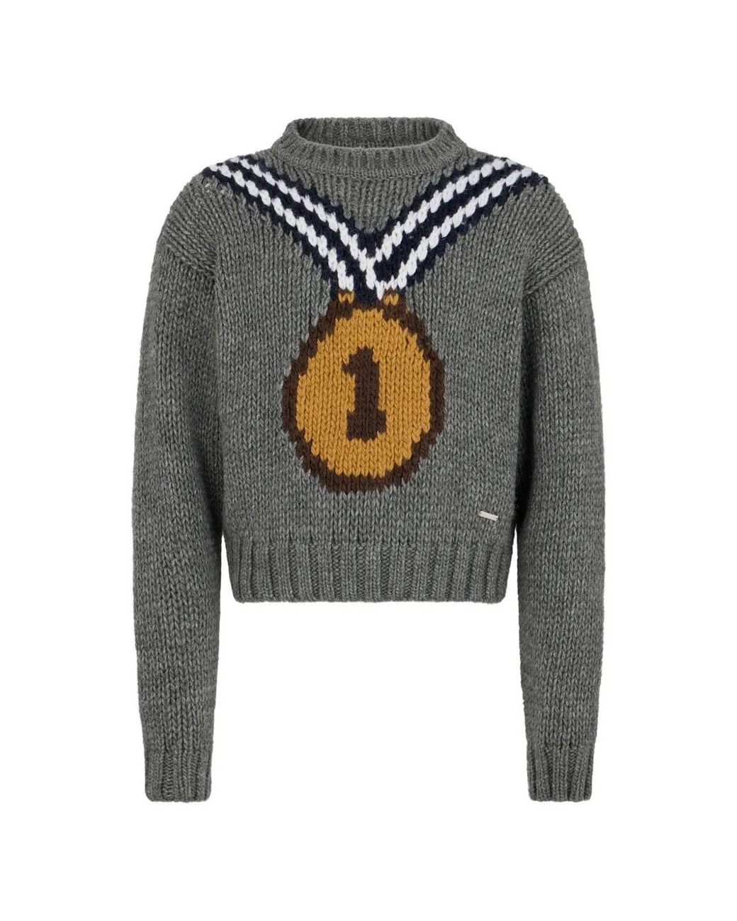 DSquared² Gray Skiers Sweater for men