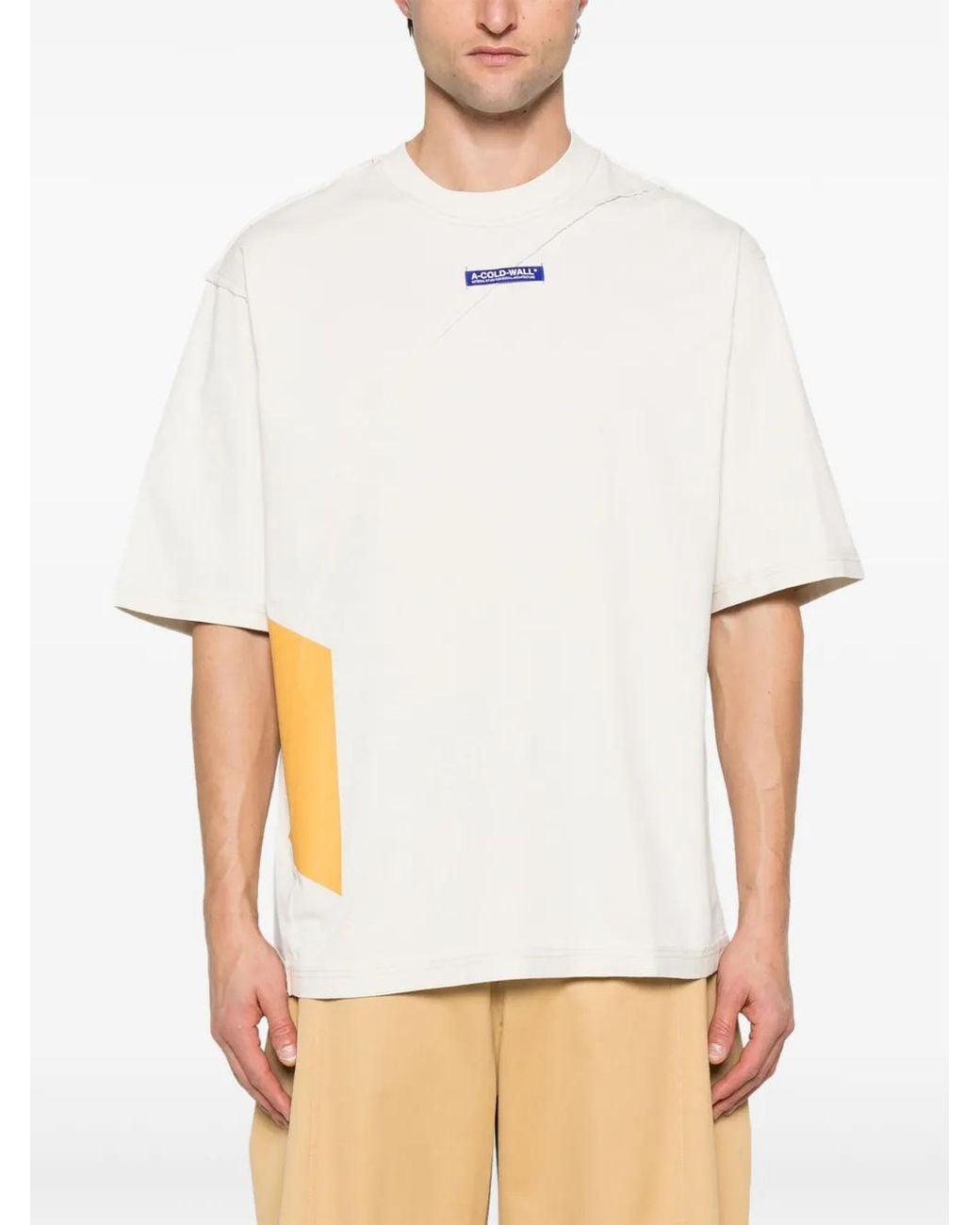 A_COLD_WALL* White Aspect T-Shirt for men