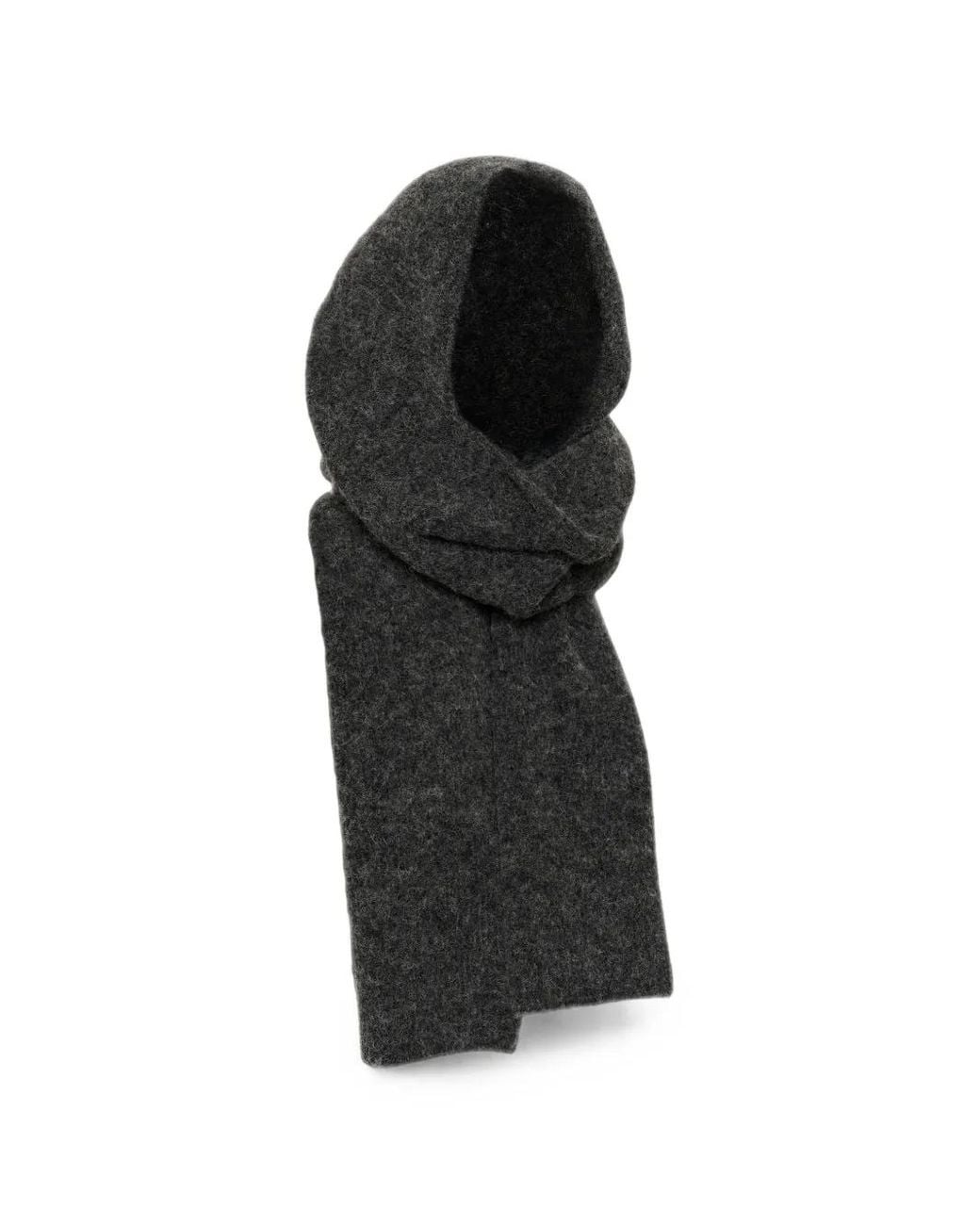 Gestuz Black Écharpe Alpha À Capuche