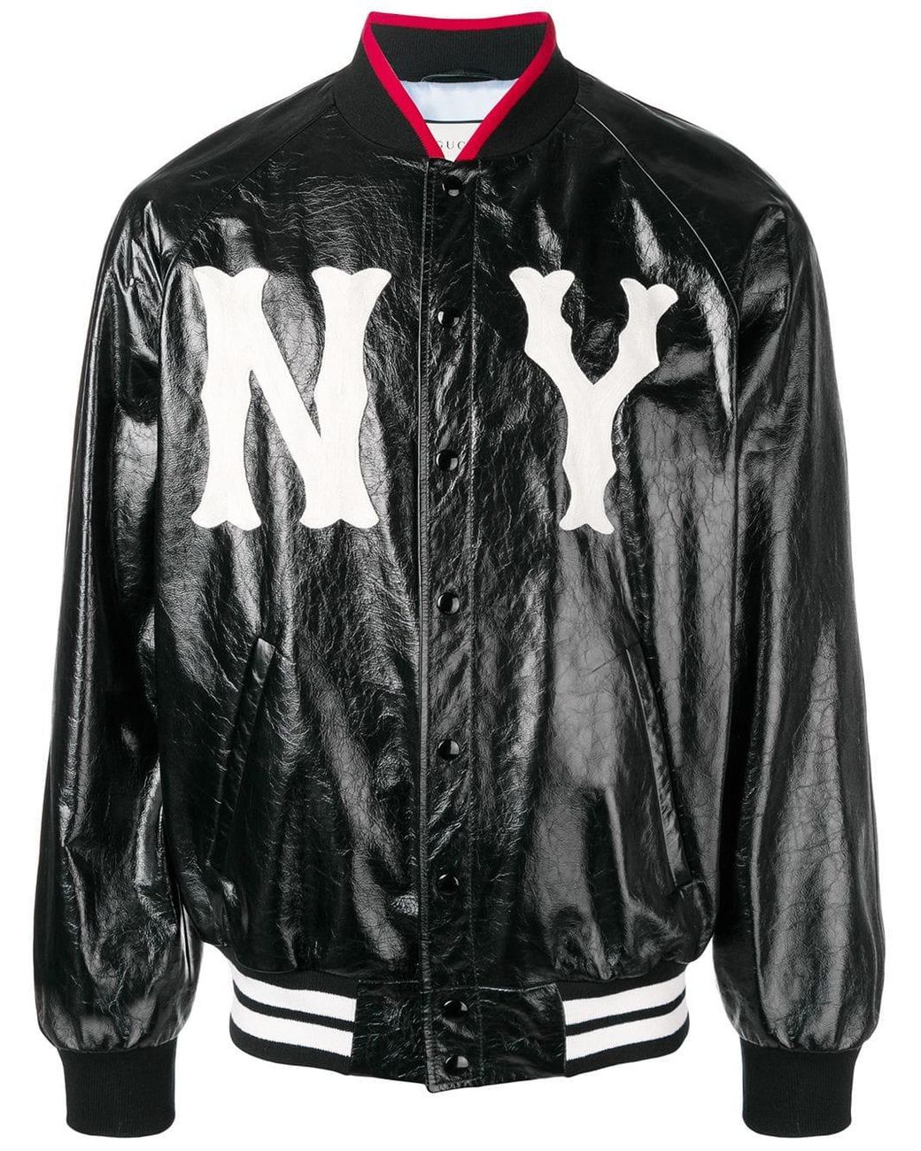 Gucci Ny Yankees Bomber Jacket in Black for Men | Lyst