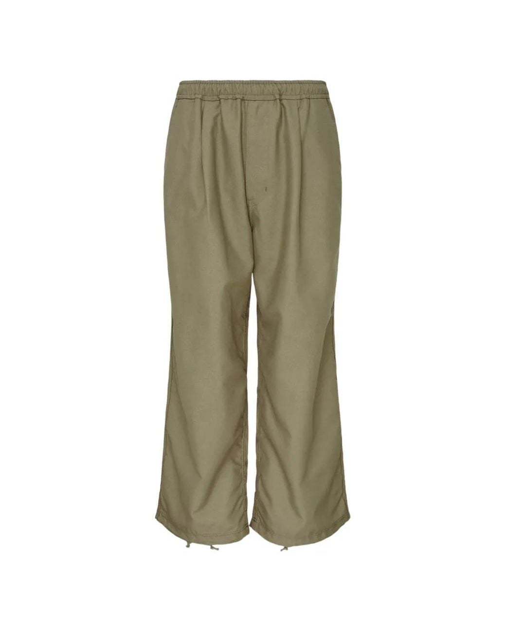 Comme des Garçons Green Elasticated Drawstring Trousers for men