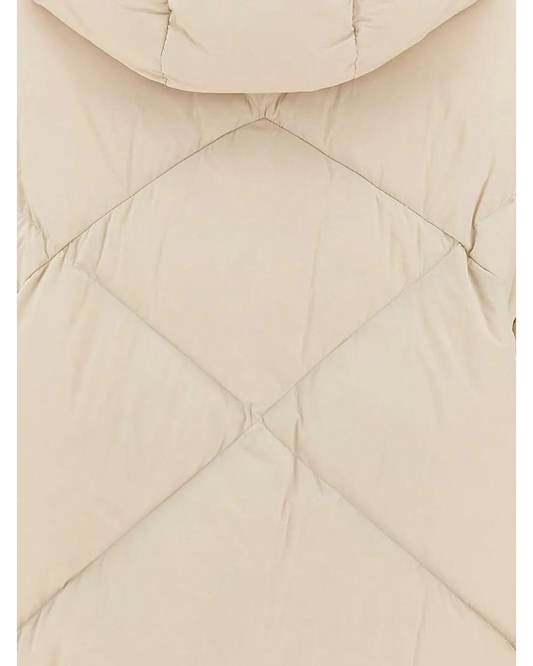 DUNO Natural Diamond-Quilted Peggie Coat