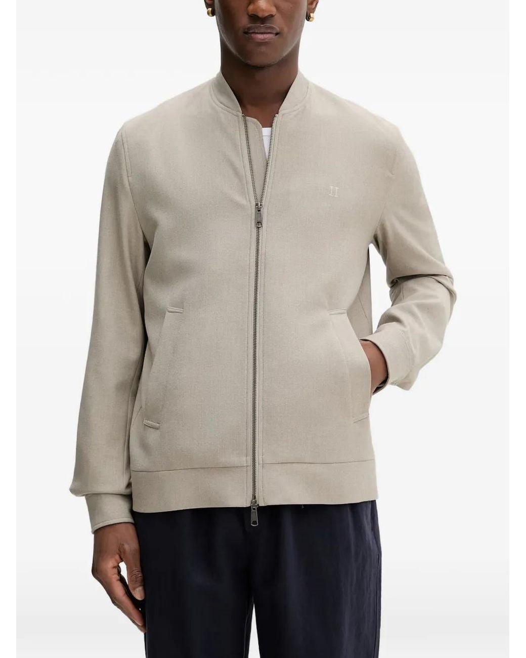 Les Deux Natural Como Bomber Jacket for men